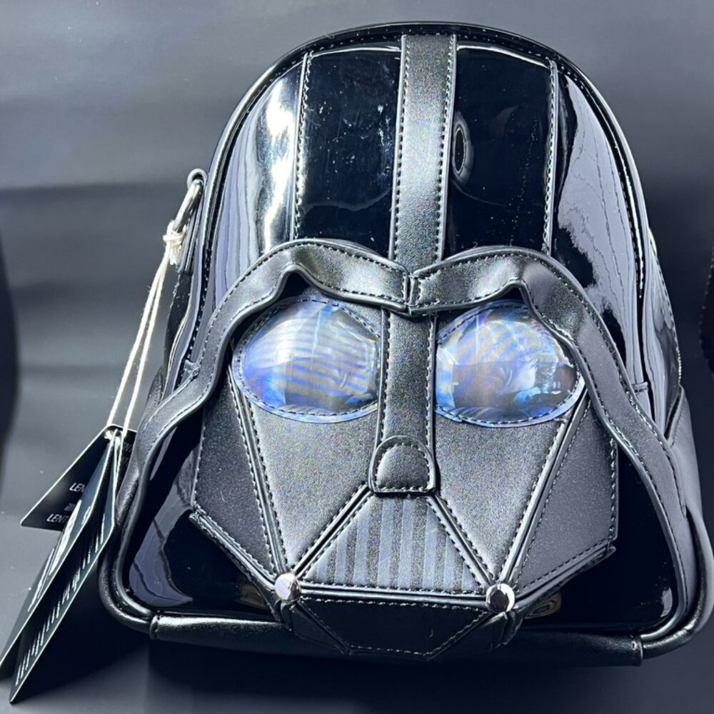 Star Wars Darth Vader Dark Side Helmet Crossbody Bag Loungefly NWT Cosplay Purse